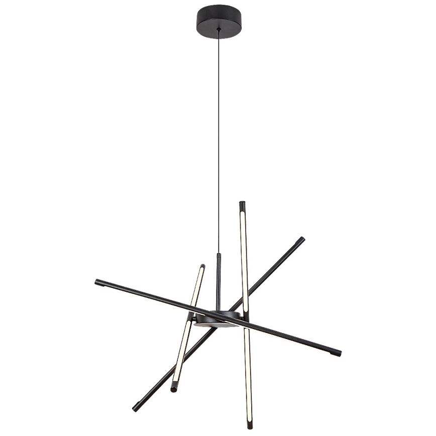 Rabalux - LED Lestenec na vrvici LED/40W/230V 3000K črna