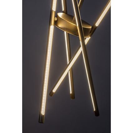 Rabalux - LED Lestenec na vrvici LED/40W/230V 3000K zlata