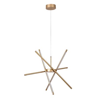 Rabalux - LED Lestenec na vrvici LED/40W/230V 3000K zlata