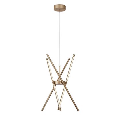 Rabalux - LED Lestenec na vrvici LED/40W/230V 3000K zlata