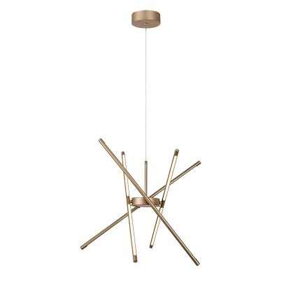 Rabalux - LED Lestenec na vrvici LED/40W/230V 3000K zlata