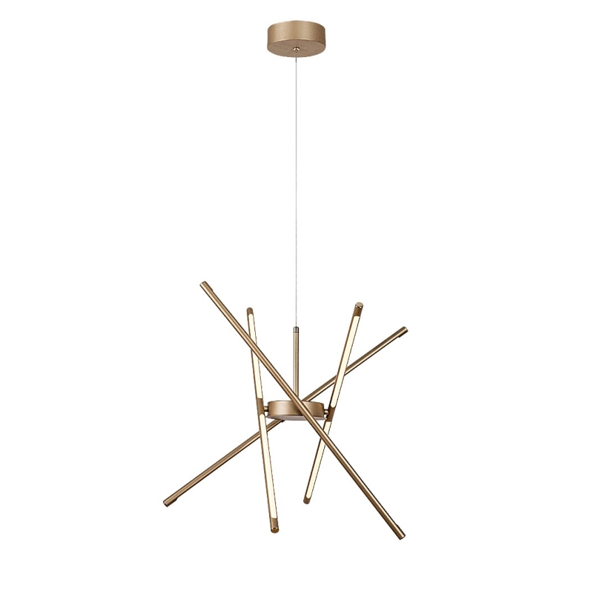 Rabalux - LED Lestenec na vrvici LED/40W/230V 3000K zlata