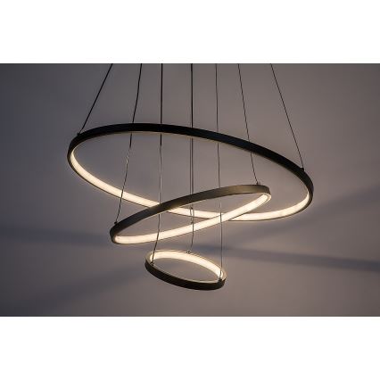 Rabalux - LED zatemljiv viseči lestenec na kablu LED/90W/230V 3000-6500K + daljinsko upravljanje