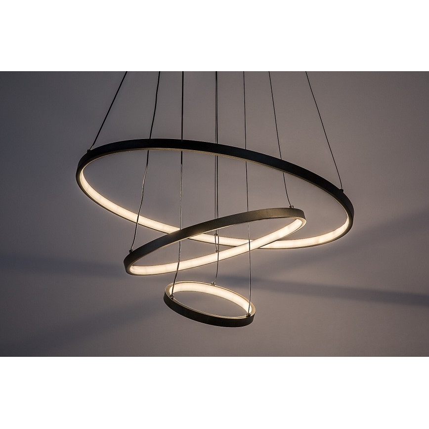 Rabalux - LED zatemljiv viseči lestenec na kablu LED/90W/230V 3000-6500K + daljinsko upravljanje
