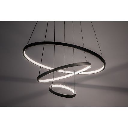 Rabalux - LED zatemljiv viseči lestenec na kablu LED/90W/230V 3000-6500K + daljinsko upravljanje