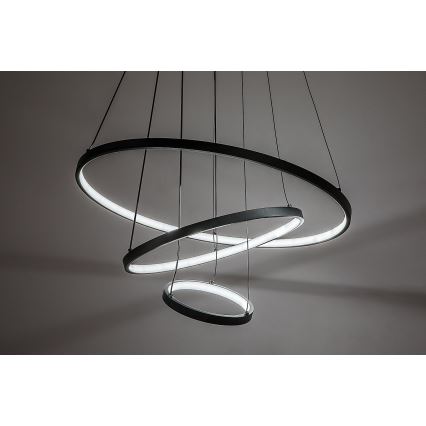 Rabalux - LED zatemljiv viseči lestenec na kablu LED/90W/230V 3000-6500K + daljinsko upravljanje