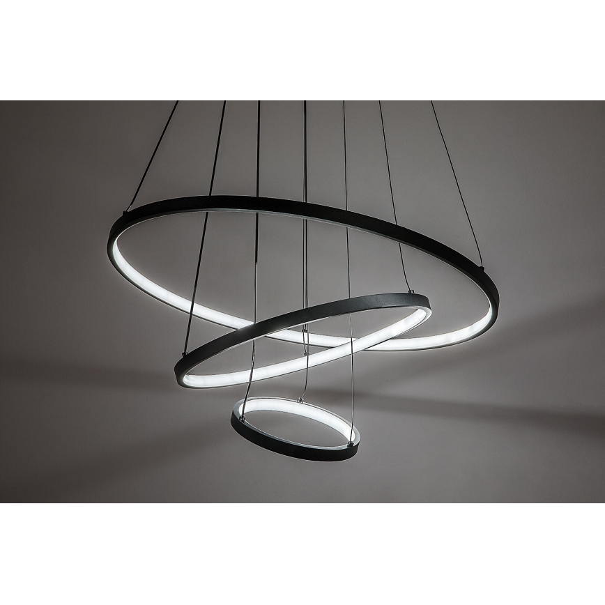 Rabalux - LED zatemljiv viseči lestenec na kablu LED/90W/230V 3000-6500K + daljinsko upravljanje
