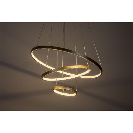 Rabalux - zatemnljiv LED lestenec na kablu LED/90W/230V 3000-6500K + daljinski upravljalnik