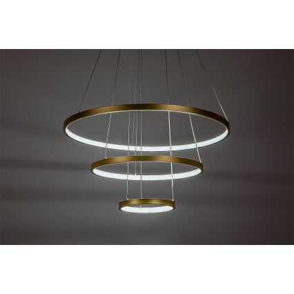 Rabalux - zatemnljiv LED lestenec na kablu LED/90W/230V 3000-6500K + daljinski upravljalnik