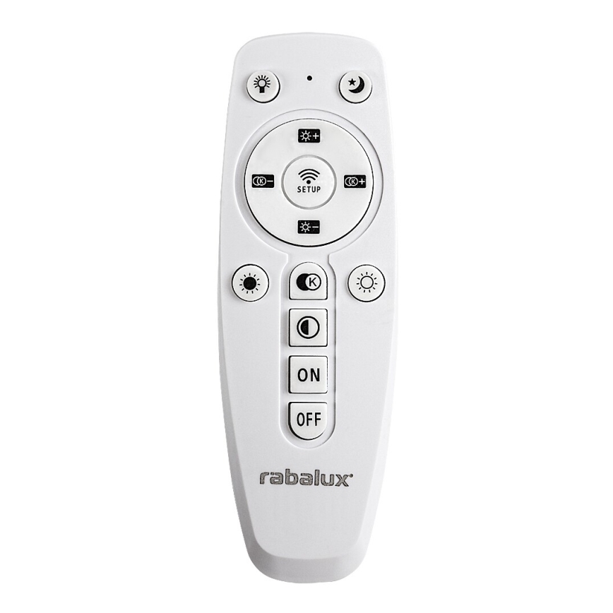 Rabalux - LED lestenec na kablu z možnostjo zatemnitve LED/70W/230V 3000-6500K + daljinski upravljalnik