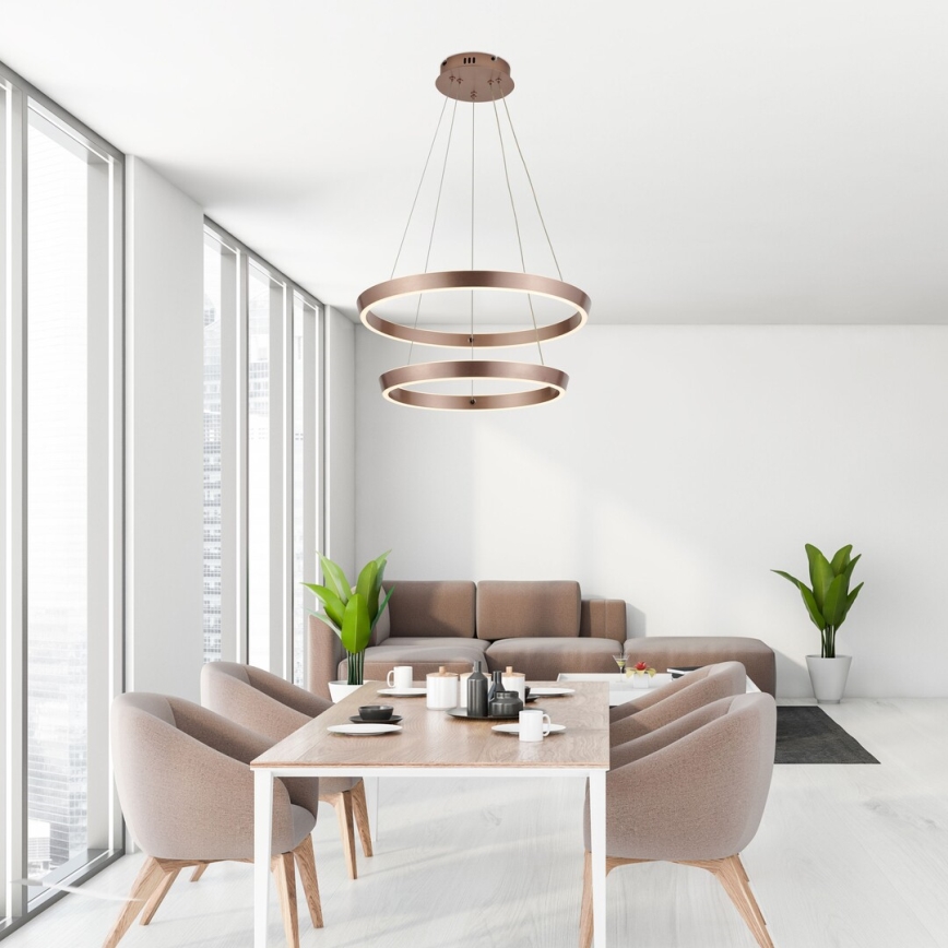 Rabalux - LED zatemnjiva viseča svetilka na kablu LED/45W/230V 3000-6500K + daljinski upravljalnik