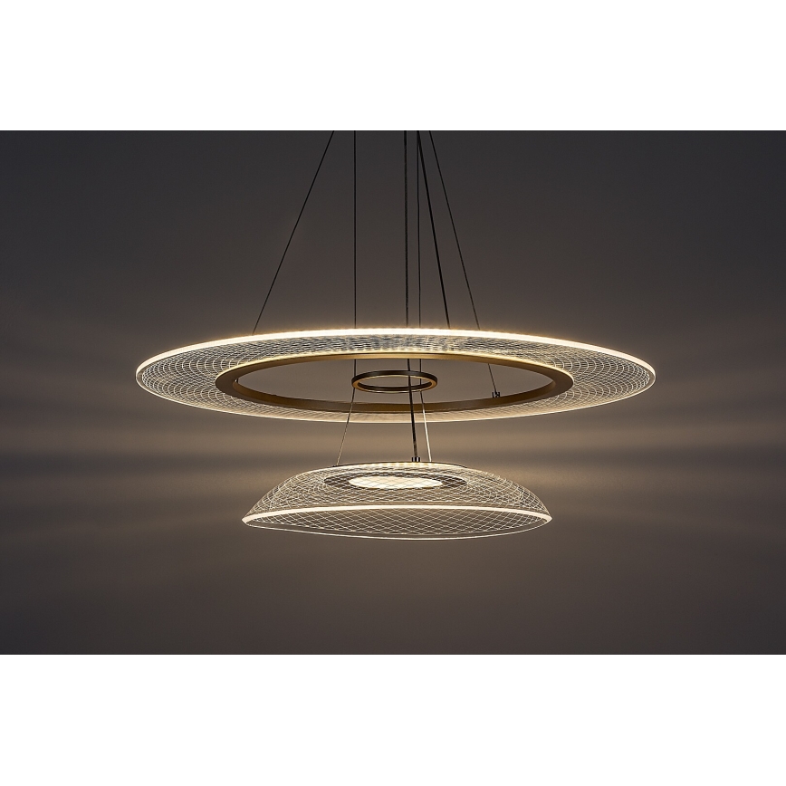 Rabalux - LED lestenec na jeklenem kablu LED/36W/230V 3000K