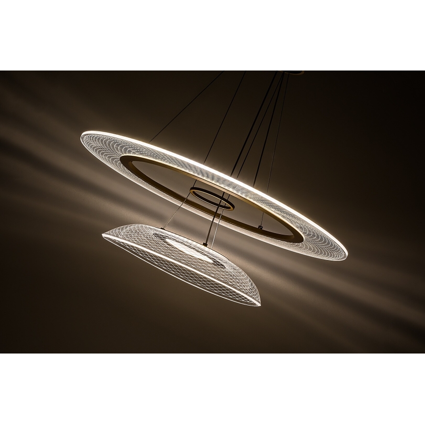 Rabalux - LED lestenec na jeklenem kablu LED/36W/230V 3000K