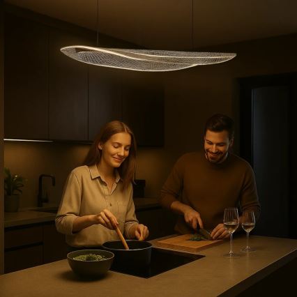 Rabalux - LED lestenec na jeklenem kablu LED/32W/230V 3000K