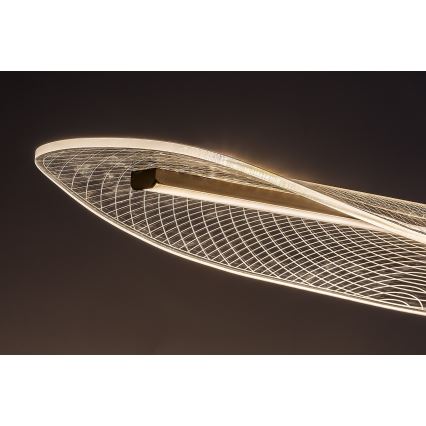 Rabalux - LED lestenec na jeklenem kablu LED/32W/230V 3000K