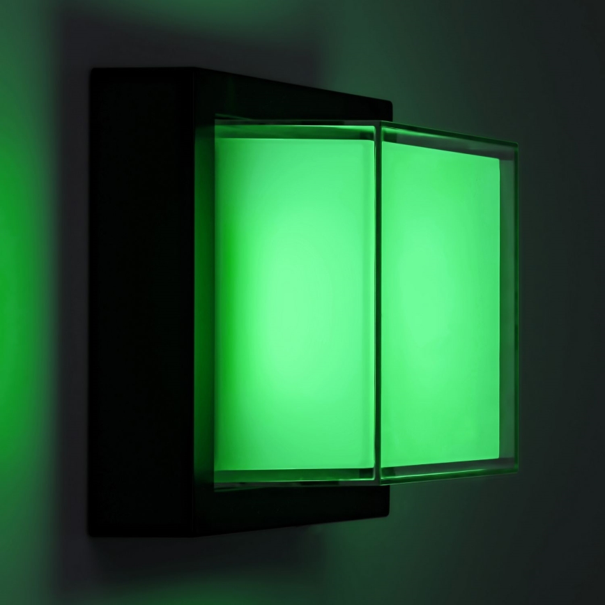 Rabalux - LED RGBW Zunanja stenska svetilka LED/10W/230V IP54 Wi-Fi Tuya