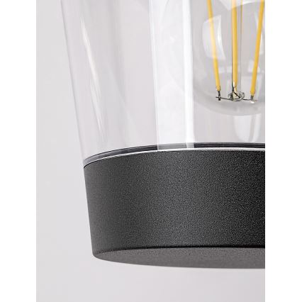 Rabalux - Zunanja stenska svetilka s senzorjem gibanja 1xE27/40W/230V IP44