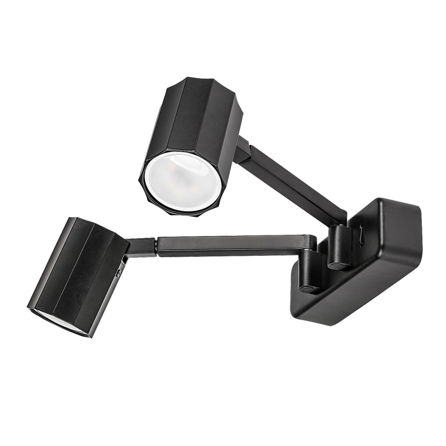 Rabalux - Stenski reflektor 2xGU10/5W/230V
