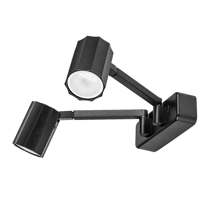 Rabalux - Stenski reflektor 2xGU10/5W/230V
