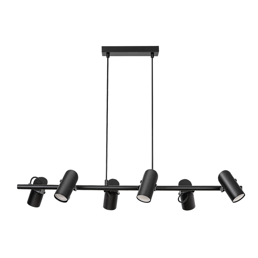 Rabalux - Lestenec na vrvici 6xGU10/25W/230V