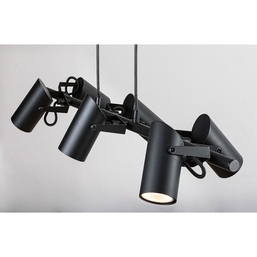 Rabalux - Lestenec na vrvici 6xGU10/25W/230V