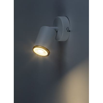 Rabalux - Stenska spot svetilka 1xGU10/15W/230V bela