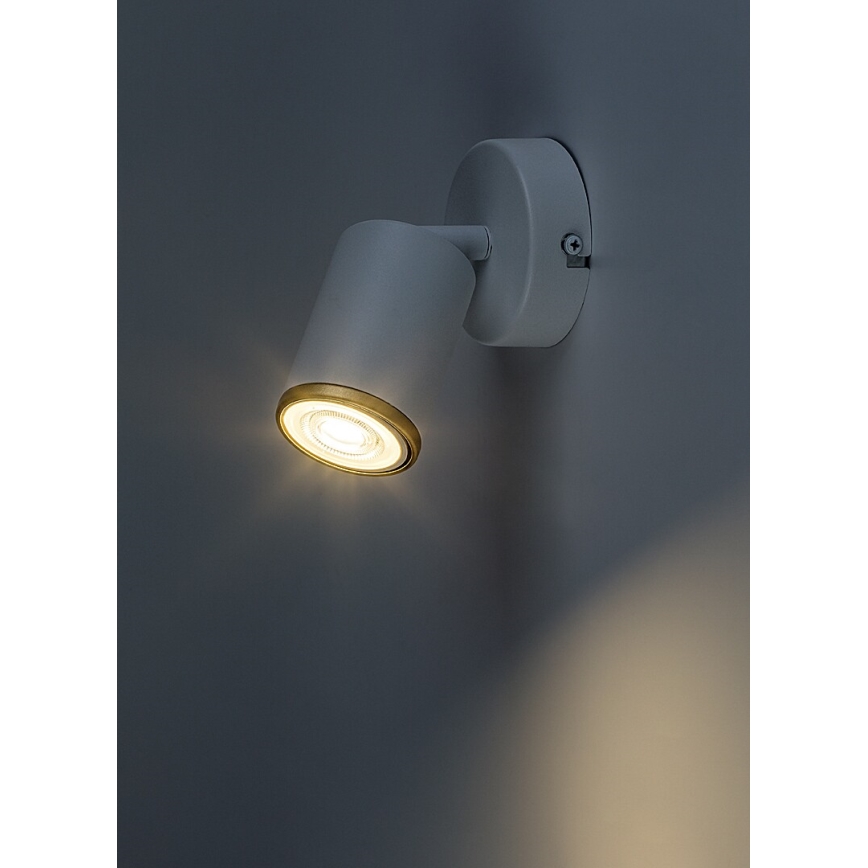 Rabalux - Stenska spot svetilka 1xGU10/15W/230V bela
