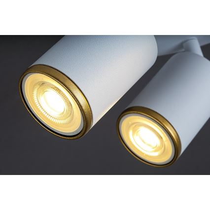 Rabalux - Stropna reflektorska svetilka 3xGU10/15W/230V bela