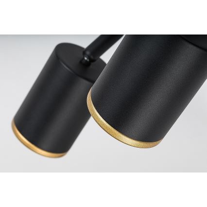 Rabalux - Točkovno svetilo 2xGU10/15W/230V črna