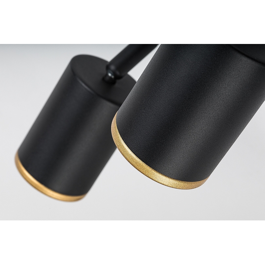 Rabalux - Točkovno svetilo 2xGU10/15W/230V črna