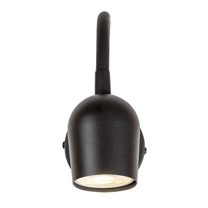 Rabalux - Stensko točkovno svetilo 1xGU10/15W/230V črno