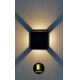Rabalux - LED Zunanja stenska svetilka LED/6W/230V IP54 črna