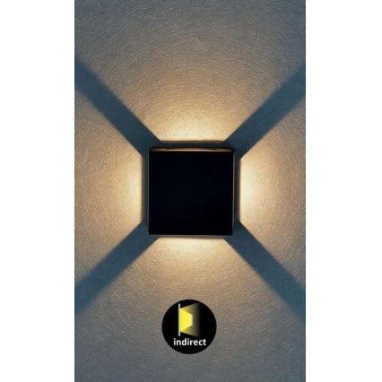 Rabalux - LED Zunanja stenska svetilka LED/6W/230V IP54 črna