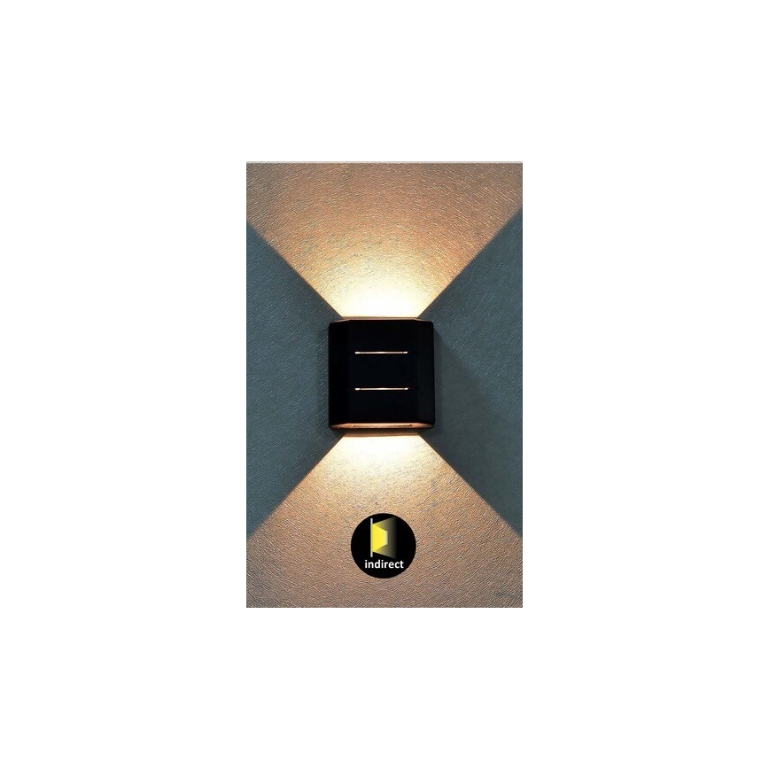 Rabalux - LED Zunanja stenska svetilka LED/6W/230V IP54 črna