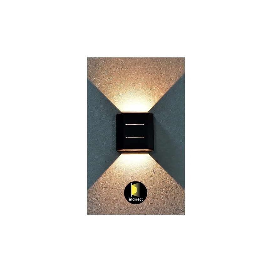 Rabalux - LED Zunanja stenska svetilka LED/6W/230V IP54 črna
