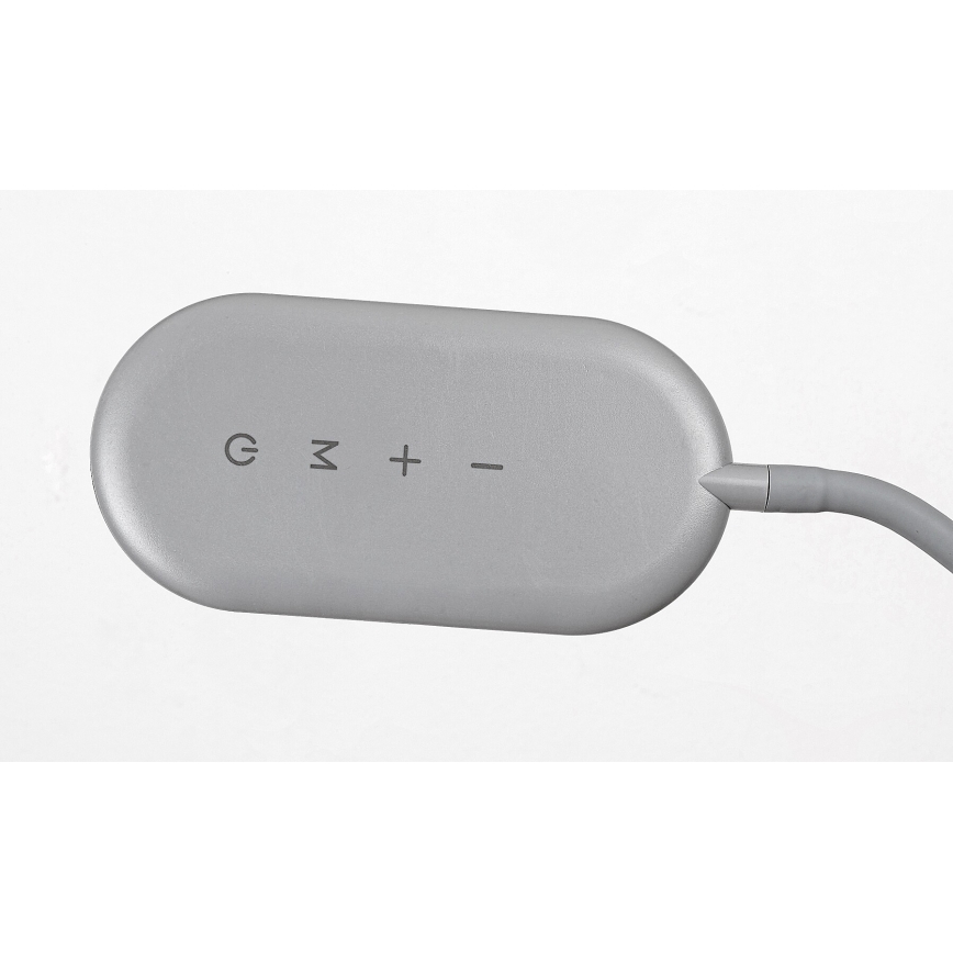 Rabalux - LED Zatemnitven talna svetilka na dotik LED/10W/230V 3000-6000K siva