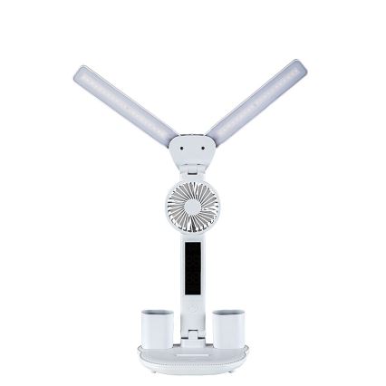 Rabalux - LED zatemnjiva namizna svetilka z ventilatorjem LED/7W/5V 3000/4000/6500K