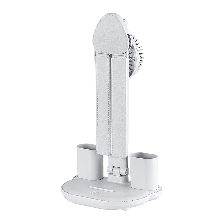 Rabalux - LED zatemnjiva namizna svetilka z ventilatorjem LED/7W/5V 3000/4000/6500K