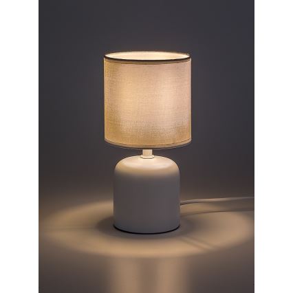 Rabalux - Namizna svetilka 1xE14/40W/230V bela