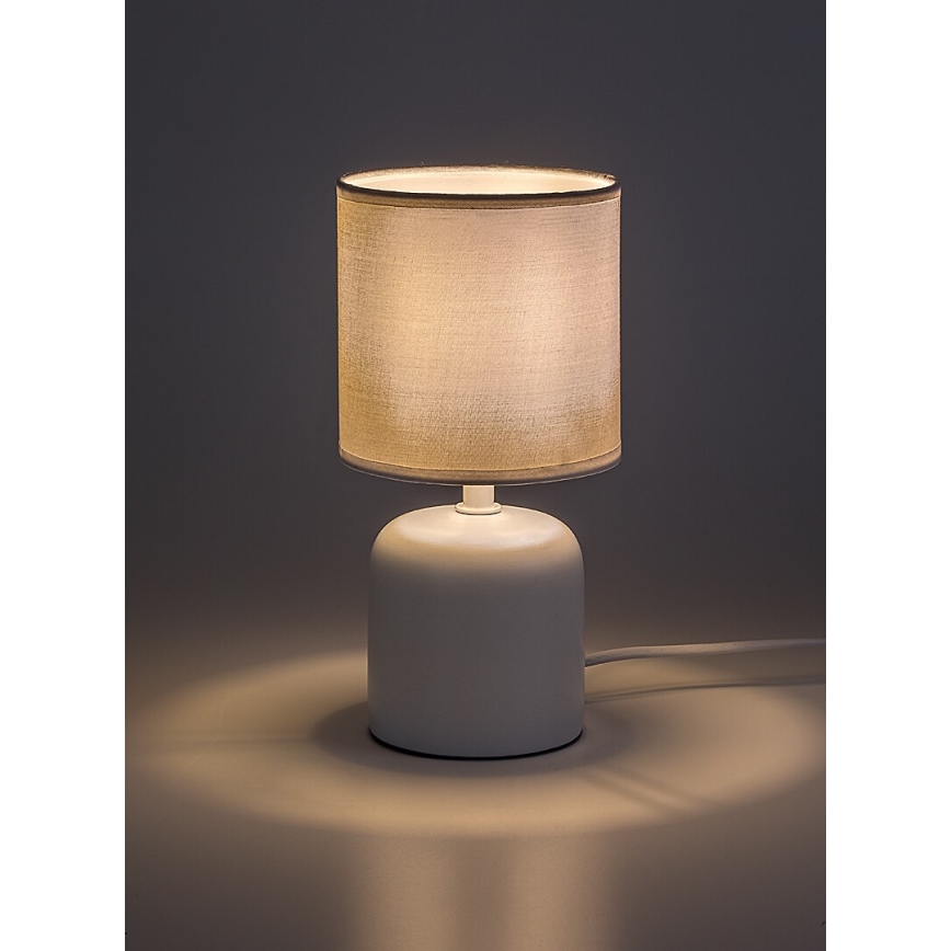 Rabalux - Namizna svetilka 1xE14/40W/230V bela