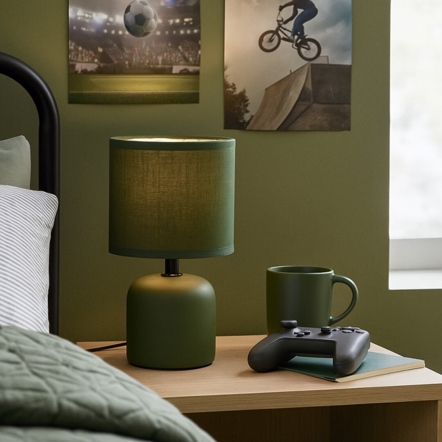 Rabalux - Namizna svetilka 1xE14/40W/230V zelena