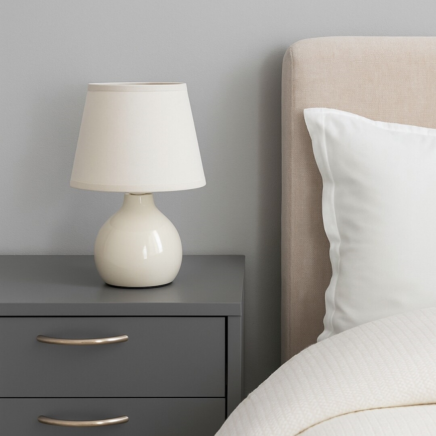 Rabalux - Namizna svetilka 1xE14/40W/230V bež