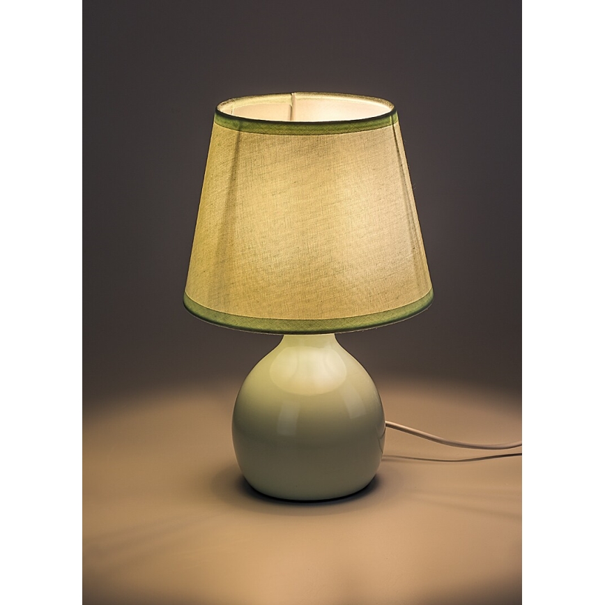 Rabalux - Namizna svetilka 1xE14/40W/230V mentolna