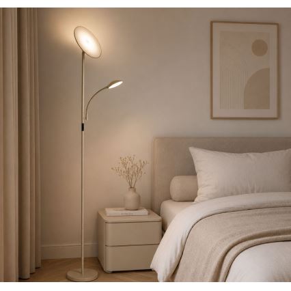Rabalux - Zatemnjevalna LED talna svetilka LED/23W/230V 3000/4200/6500 bež