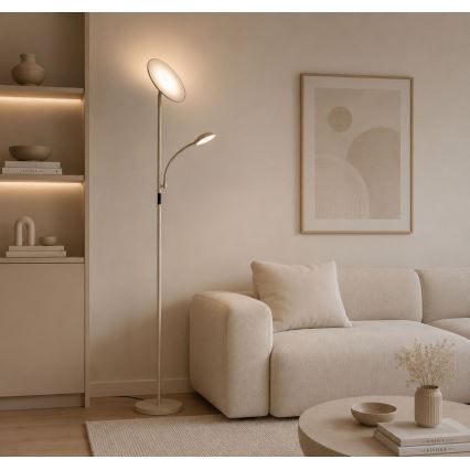Rabalux - Zatemnjevalna LED talna svetilka LED/23W/230V 3000/4200/6500 bež