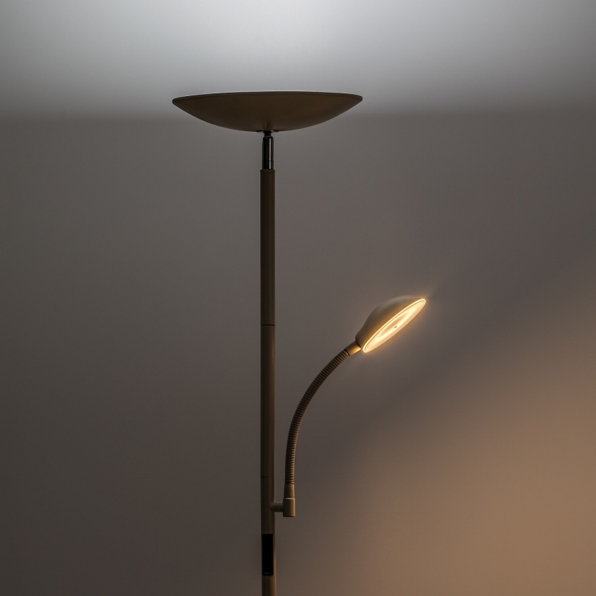 Rabalux - Zatemnjevalna LED talna svetilka LED/23W/230V 3000/4200/6500 bež
