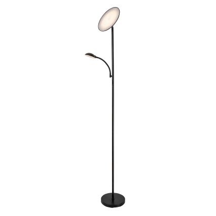 Rabalux - LED zatemnitvena stoječa svetilka LED/23W/230V 3000/4200/6500 črna