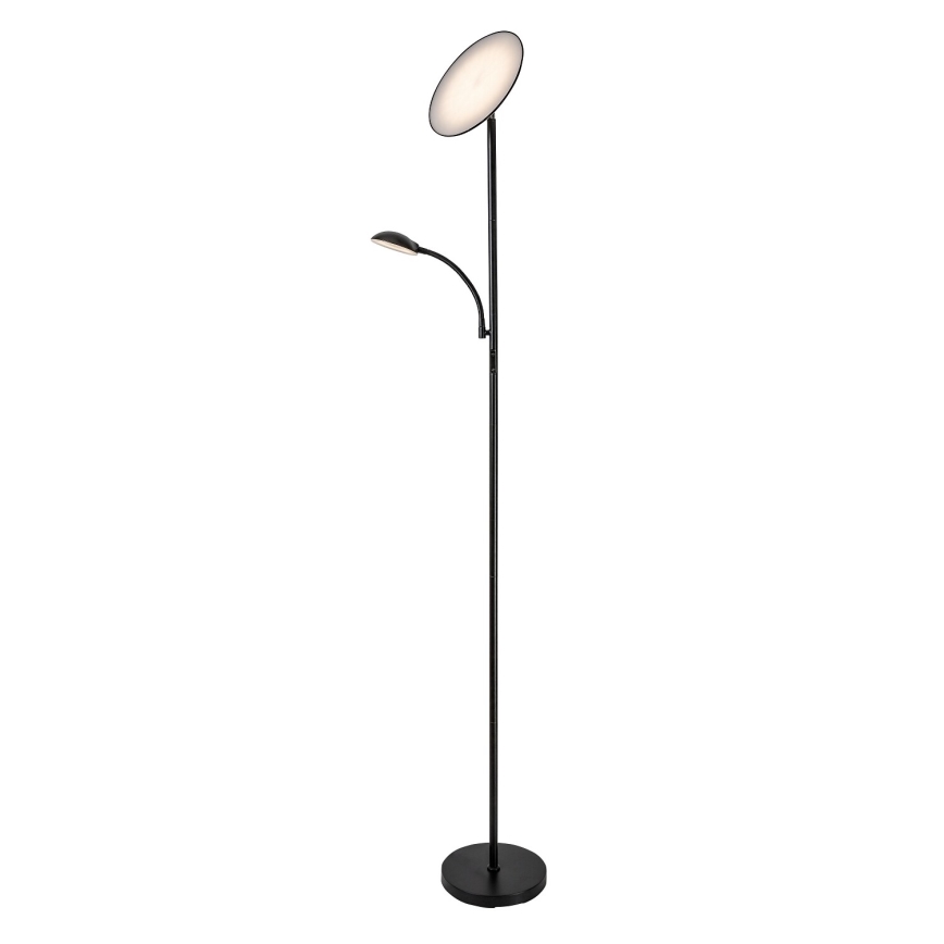 Rabalux - LED zatemnitvena stoječa svetilka LED/23W/230V 3000/4200/6500 črna