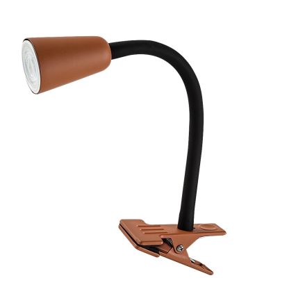 Rabalux - Namizna svetilka s sponko 1xGU10/7W/230V oranžna