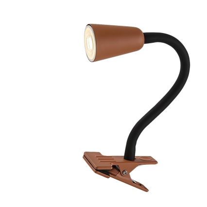 Rabalux - Namizna svetilka s sponko 1xGU10/7W/230V oranžna